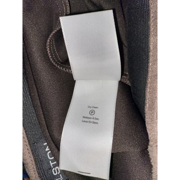 NWT Halston $89 size Small Taupe Brown Elastic Waist Velvety Soft Pants - Picture 11 of 11